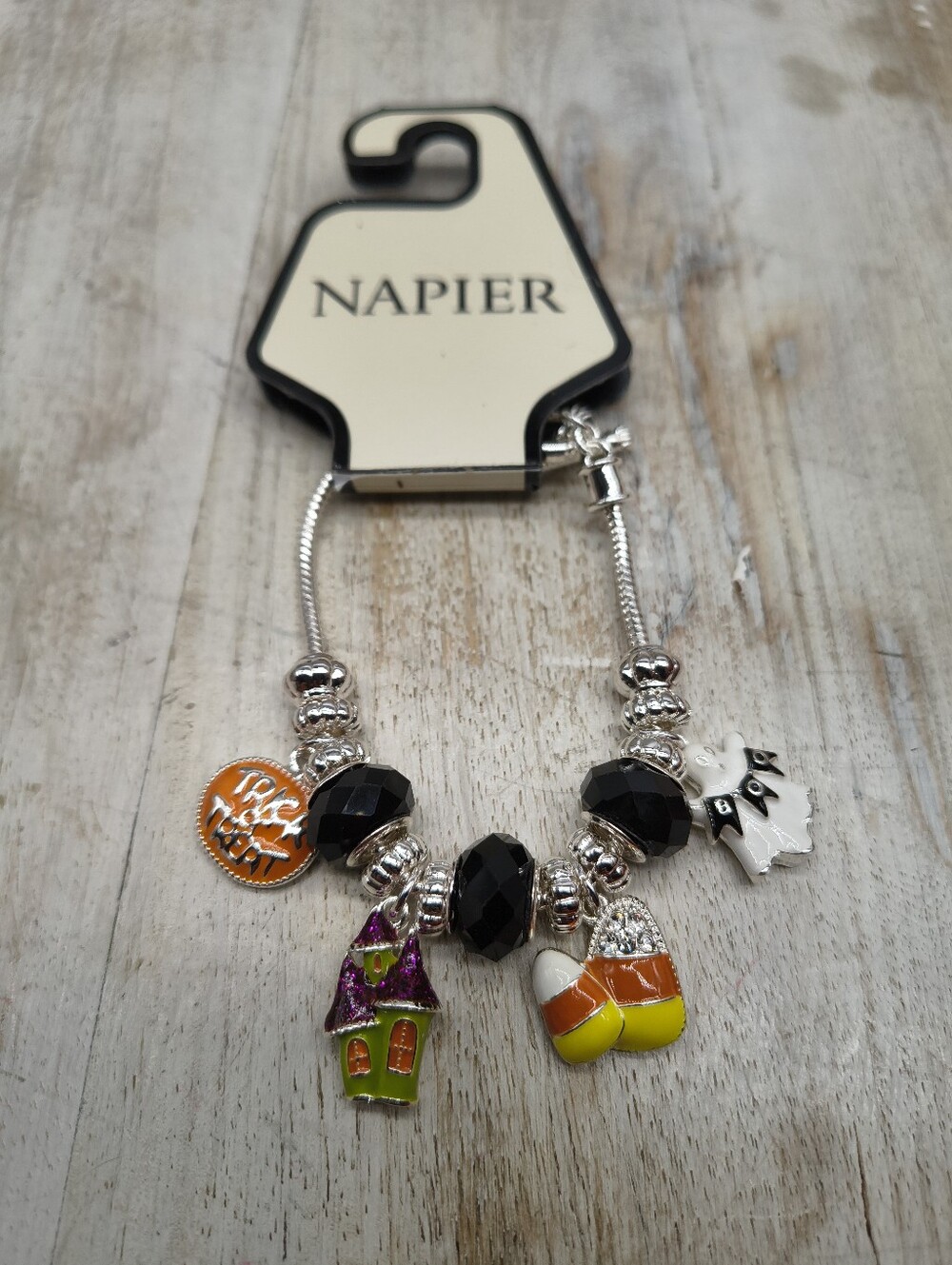 Napier Halloween  Charm Toggle Bracelet.